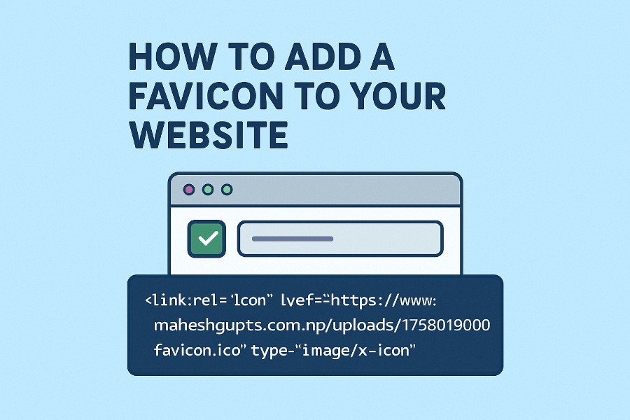 How to add Fevicon on your webstie?